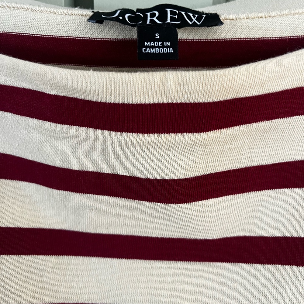 Striped cap sleeve - Picture 2 of 4